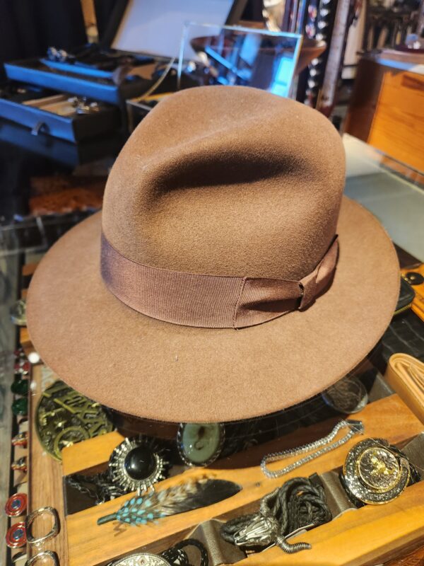 Will Leather The Trilby Hat Walnut