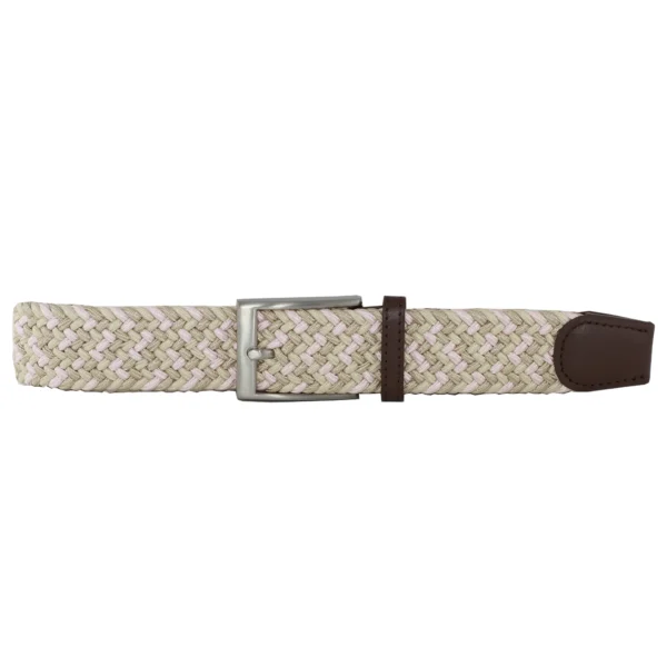 Beige Multi Color Elastic Belt in Dibi Lubbock TX