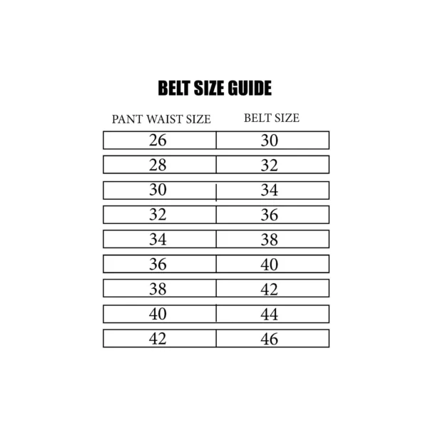 Dibi Dress Belt Sizes in Lubbock TX