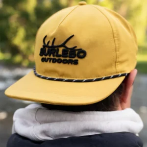 Burlebo Mustard Elk Horn Hat for Men