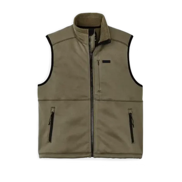 Filson Granite Spire Fleece Vest Field Olive in Lubbock TX Clothing Store