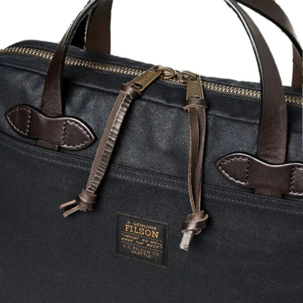 Filson Tin Cloth Compact Briefcase Navy in Midland TX