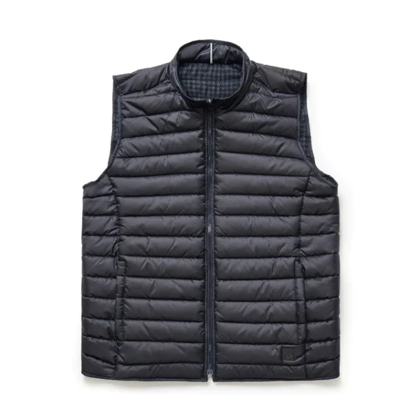 Navy Reversible Vest for Men