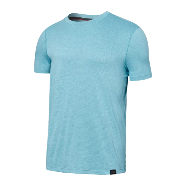 Saxx All Day Aerator Tee Dusk Blue Heather