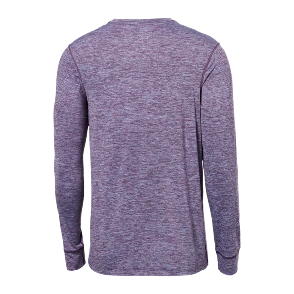 Saxx Droptemp Cool Long Sleeve Crew Periwinkle Heather in Lubbock TX