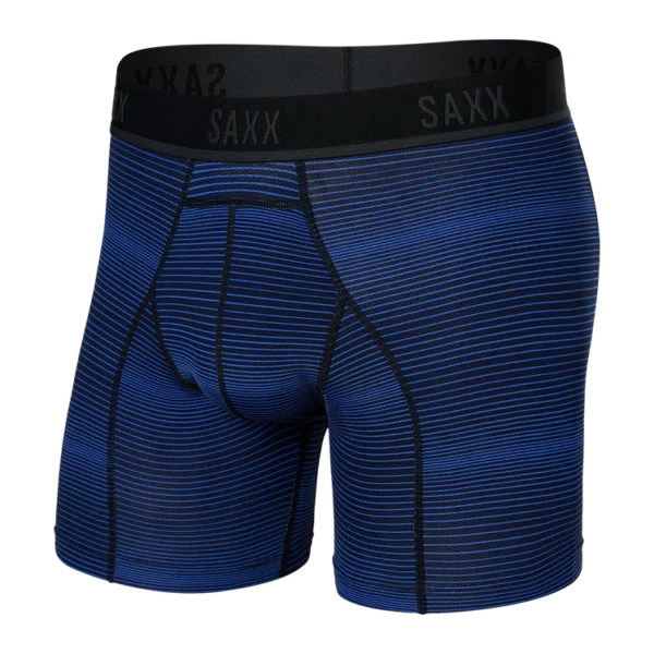 Saxx Kinetic L-C Mesh Variegated Stripe Blue