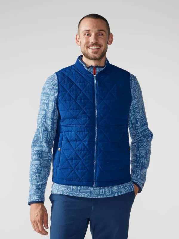 The Easy Going Vest Navy