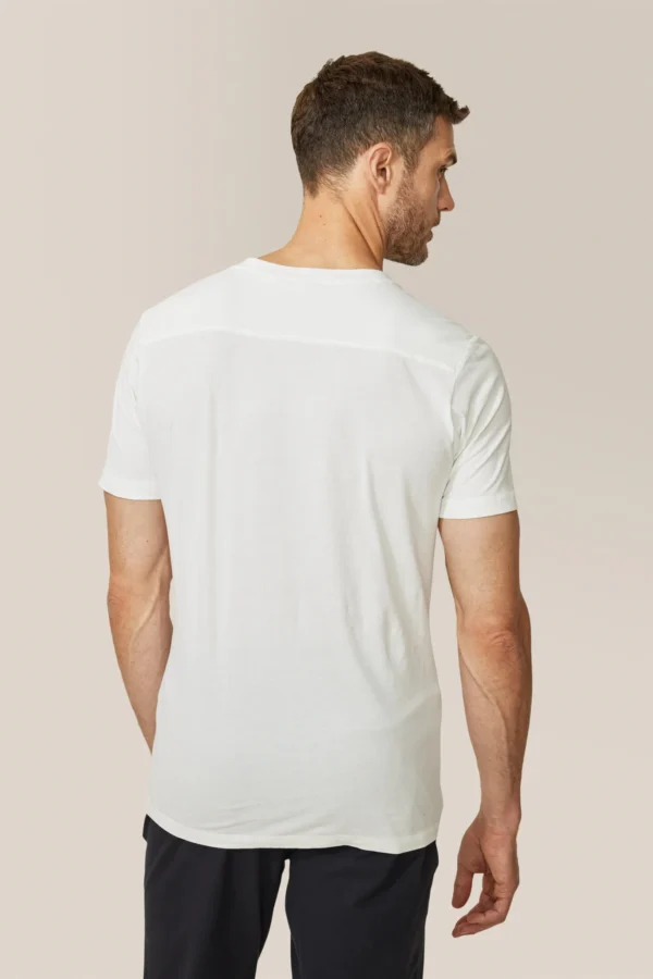 Victory V-Notch Tee White for Men