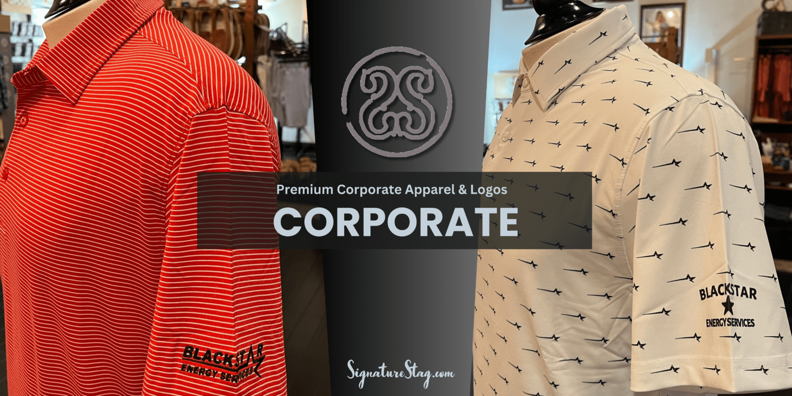 Corporate Apparel for your Business with Logo Design in Lubbock and Midland Texas. Customize logo name brand apparel and accessories.