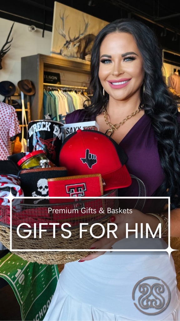 Premium Gifts for Men in Lubbock and Midland Texas Clothing Stores. Gift Baskets and Gift Wrapping for you Husband, Father or Friend.