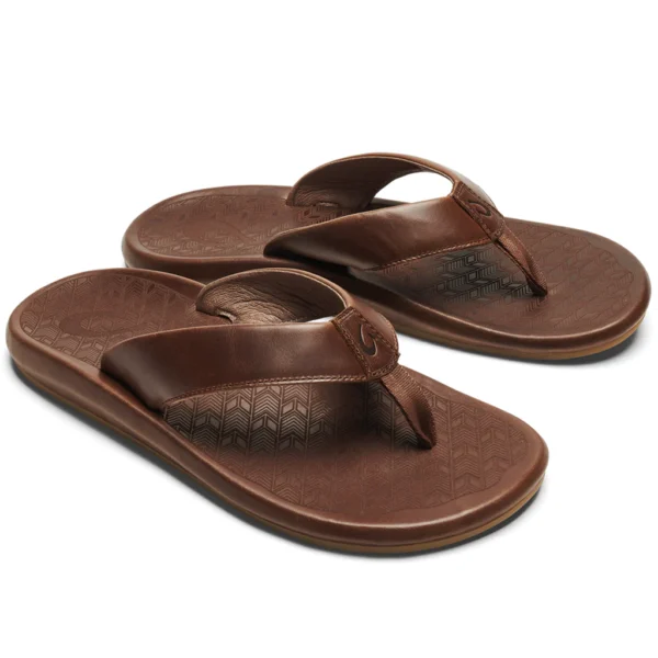 OluKai 'Ilikai Men’s Premium Leather Sandals in Lubbock Texas