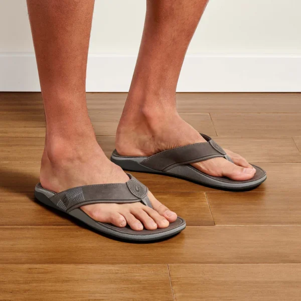 Olukai Tuahine Men’s Leather Beach Sandals in Midland TX