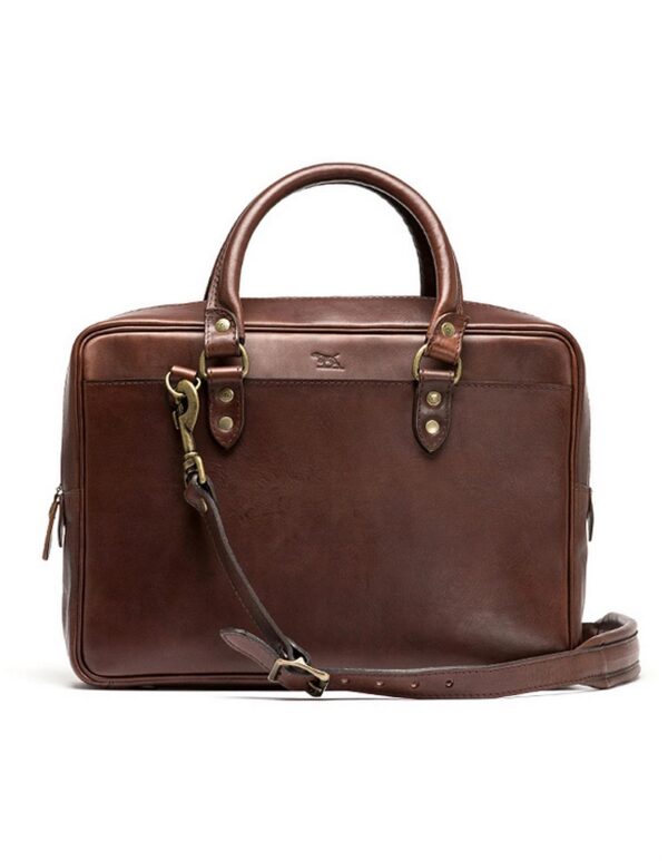 Rodd & Gunn Roxburgh Briefcase Mud