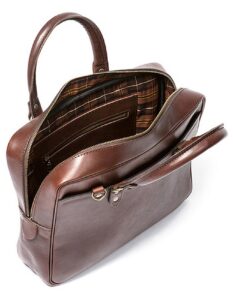 Rodd & Gunn Roxburgh Briefcase Mud for Laptop