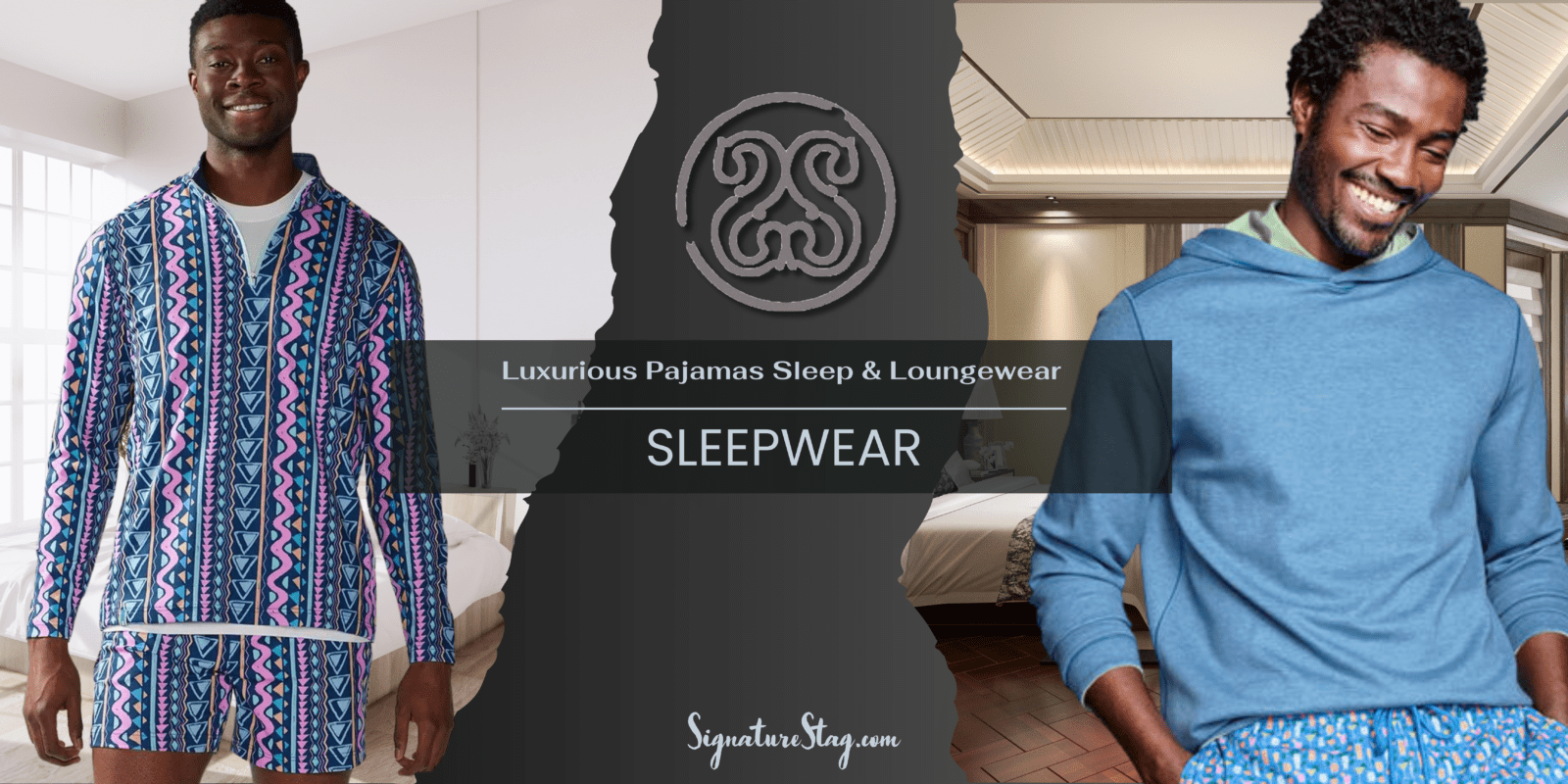 Men Sleepwear, Pajama, and Loungewear in Lubbock & Midland TX. Luxurious home lounging and nightwear clothing. Pajamas, Shorts and Underwear.