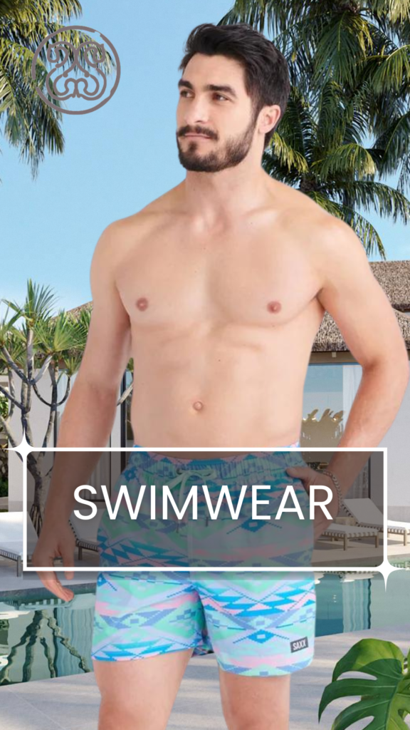 Best Men's Swimsuits in Lubbock TX and Midland TX Clothing Stores. Swim Trunks with performance and support in and out of the water.