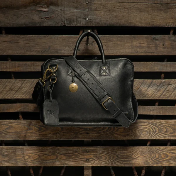 Will Leather Hank Satchel Black