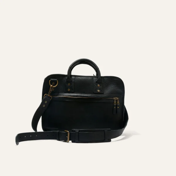 Will Leather Hank Satchel Black in Lubbock Texas