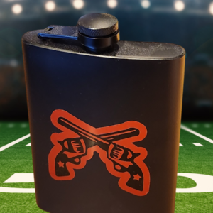 Gameday Hip Flask for Whisky at Signature Stag Menswear.