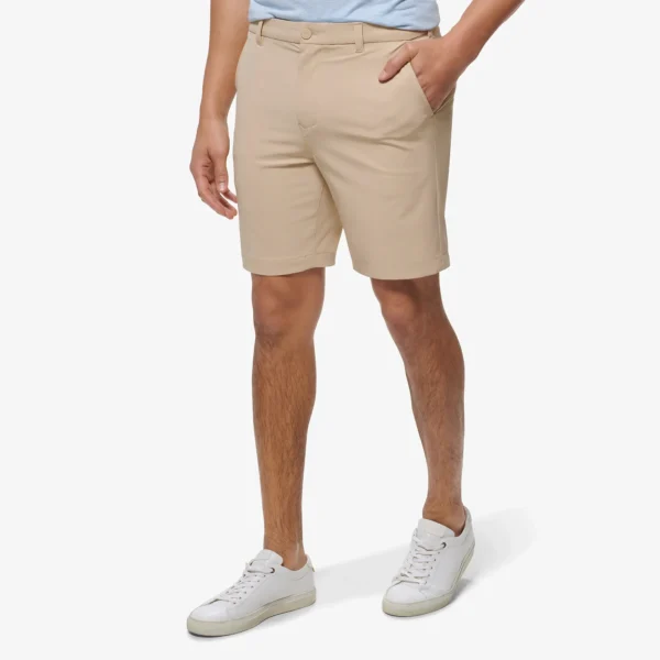 Mizzen Main Helmsman Shorts Khaki Signature Stag