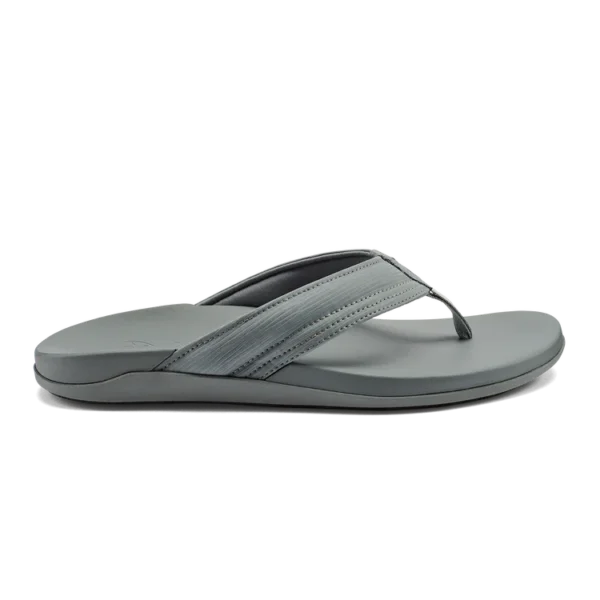 OluKai Maha Sandal Cooler Grey Men’s Recovery Sandal