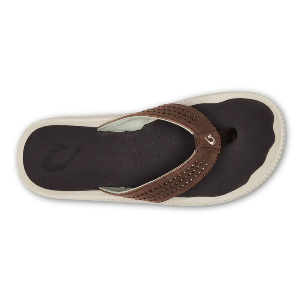 Olukai Ulele Sandal Dk Wood in Midland