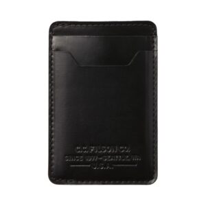Filson Black Leather Card Case
