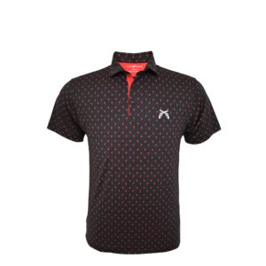 Find Stag Gameday Black Red Skull Polo Cross Guns for Texas Tech Red Raider Football Fans