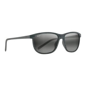 Maui Jim Grey Stripe Lele Kawa Sunglasses Neutral Grey Lens