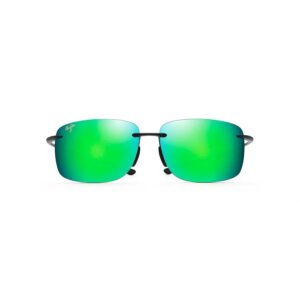 Maui Jim Matte Black Hema Sunglasses MauiGreen Eyewear