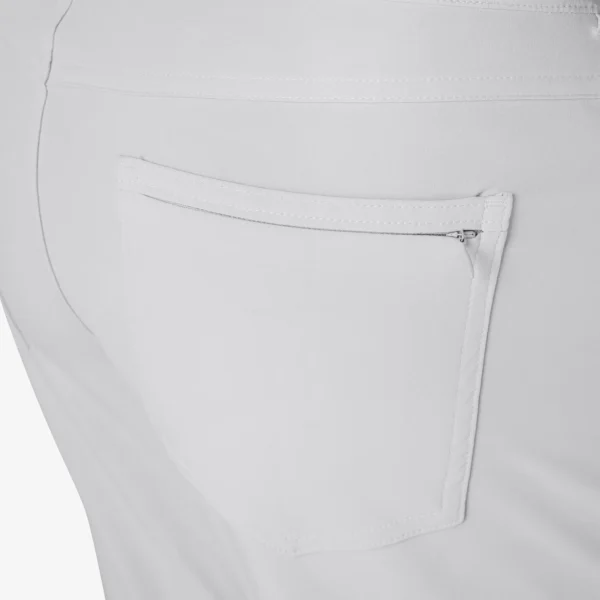 Mizzen+Main Helmsman 5 Pocket Pant Light Grey Solid For Men