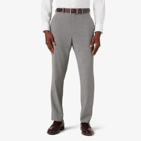 Fresco Suit Pant Nickel Heather at Signature Stag Fine Menswear