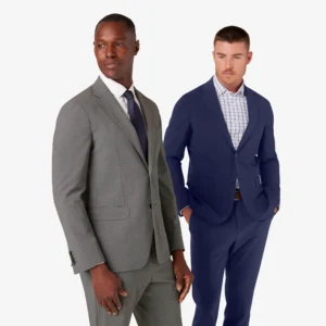 Fresco Suit Pant Nickel Heather at Signature Stag Fine Menswear Clothing Lubbock