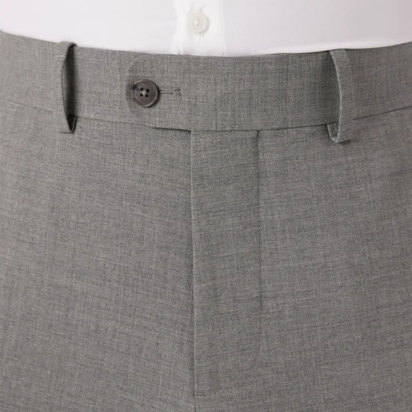 Fresco Suit Pant Nickel Heather at Signature Stag Fine Menswear Cloths for Men