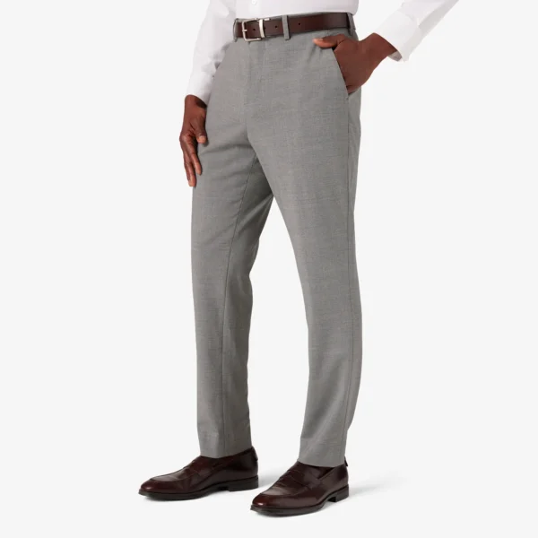 Fresco Suit Pant Nickel Heather at Signature Stag Fine Menswear Lubbock