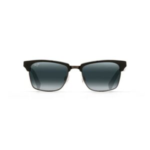 Maui Jim Black Gloss Antique Pewter Kawika Sunglasses Neutral Grey Lens Lubbock TX