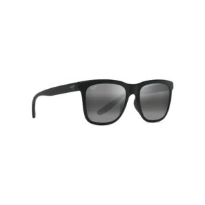 Maui Jim Matte Black Pehu Sunglasses Neutral Grey Lens
