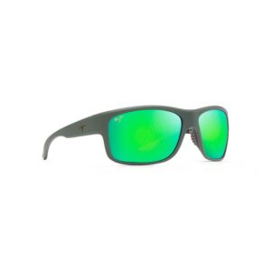 Maui Jim Soft Matte Khaki Southern Cross Sunglasses MauiGreen Lens