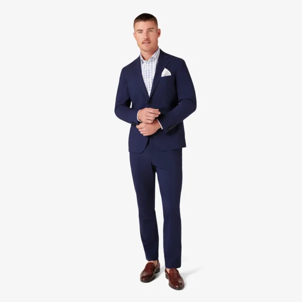 Mizzen + Main Fresco Suit Jacket Navy Clothing for Men