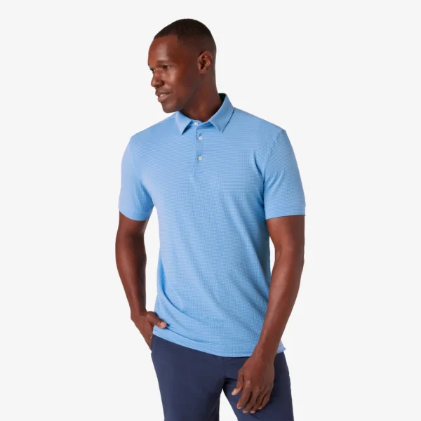 Mizzen + Main Short Sleeve Copa Polo Provence Solid