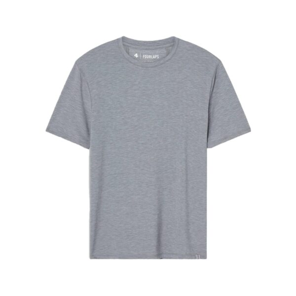 FourLaps Radius Tee Grey Heather