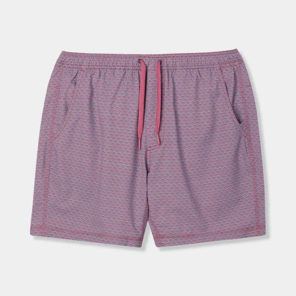 GenTeal Red Scales Swim Shorts for Men at Signature Stag