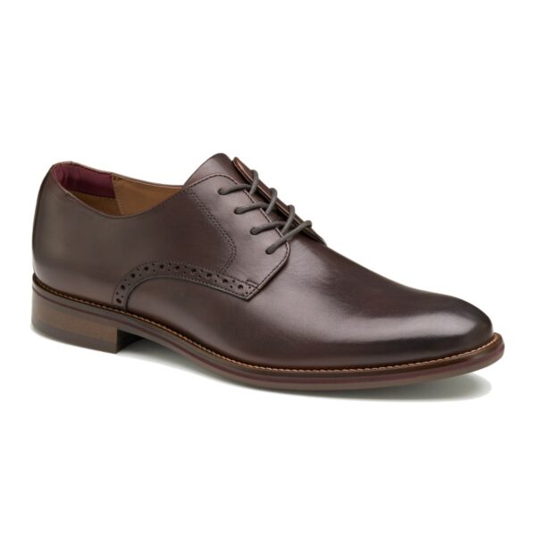 Shop Johnston+Murphy Conard 2.0 Cap Toe Mahogany Full Grain