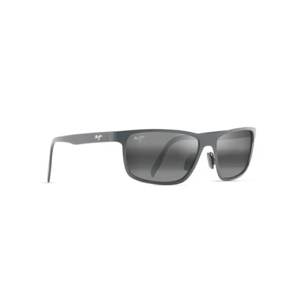 Maui Jim Satin Black Anemone Sunglasses Neutral Grey Lens