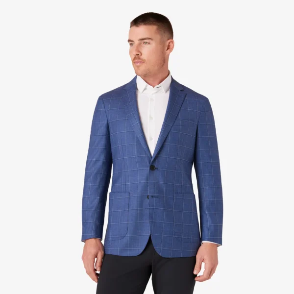 Mizzen + Main Lavelle Blazer Blue at Signature Stag in Lubbock Clothing Store