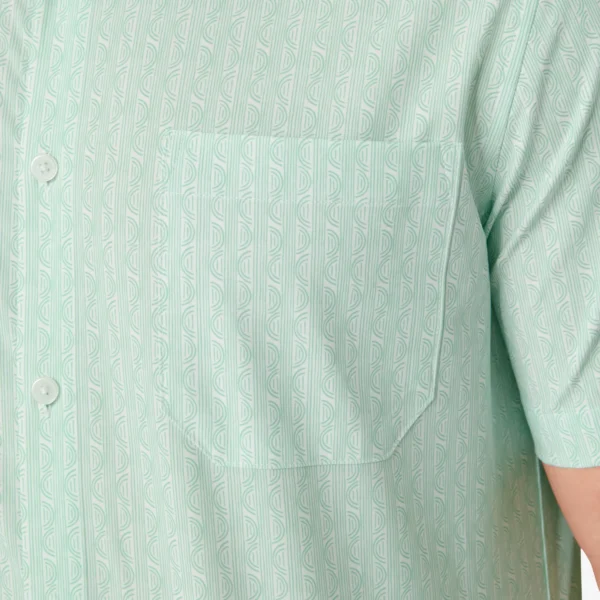 Mizzen + Main Short Sleeve Leeward Shirt Neptune Saguaro at Signature Stag Texas